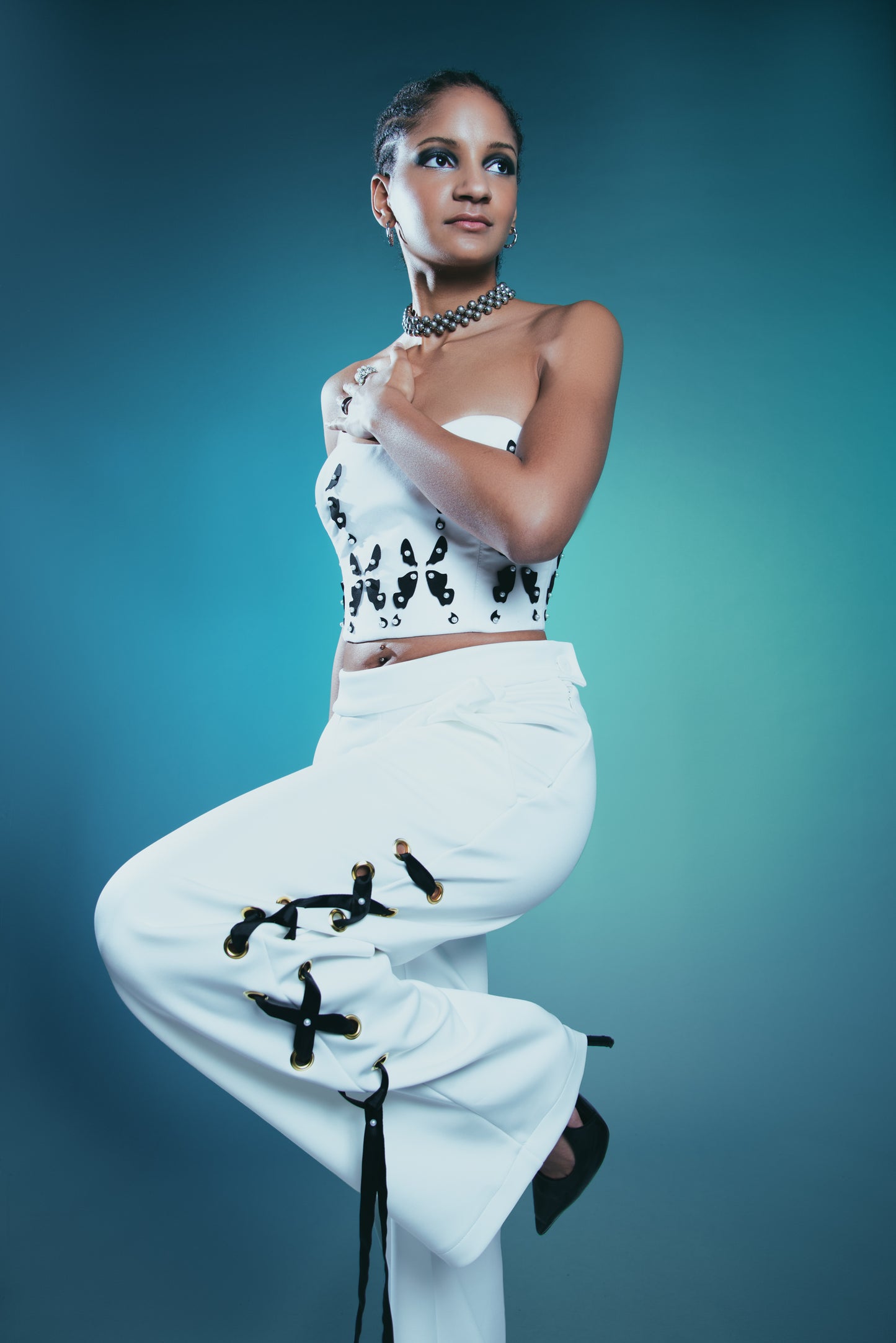 Andia Corset - Laser cut logo