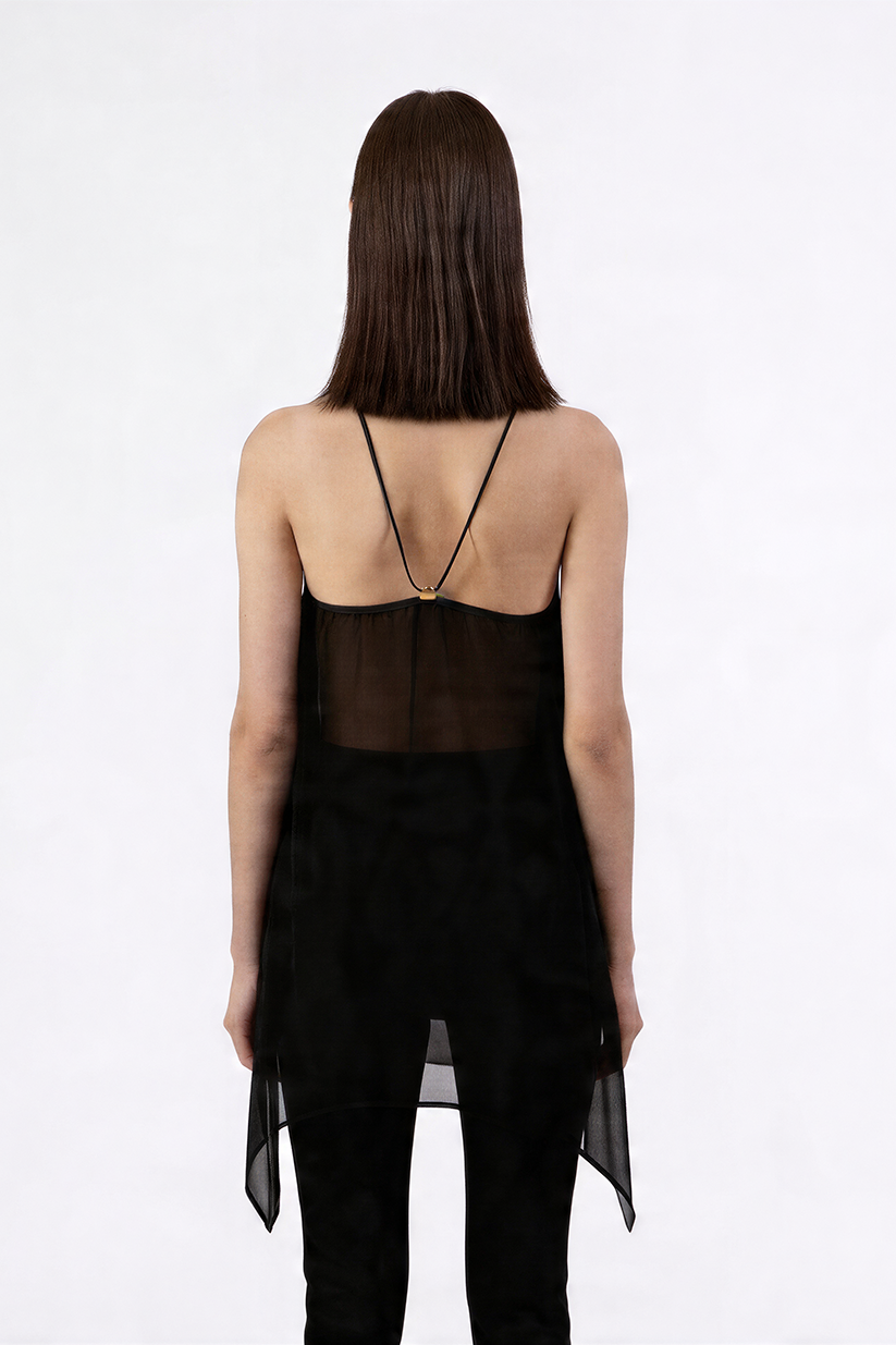 AUTOMNE, gold printed top